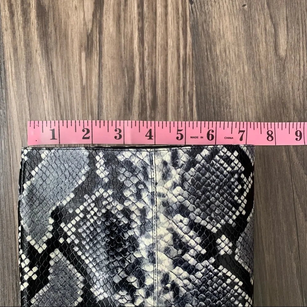 Marc Fisher NWT Zadia2 Animal Print Knee Heeled Boots - Picture 11 of 14